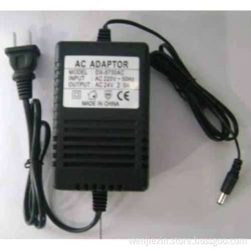 DC12V 2A double cable adapter